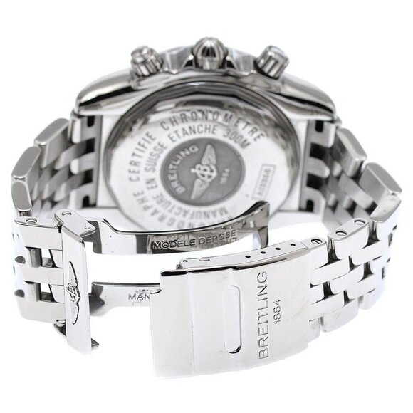 BREITLING Chronomat Evolution A13356 Date Chronograph AT Men's Watch - Picture 13 of 13